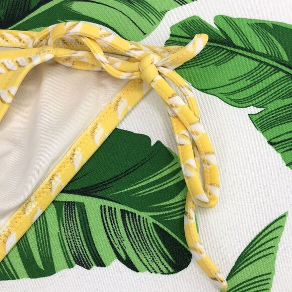 Victoria’s Secret Yellow Nautical Rope Side Tie Bikini Bottoms NWOT - Picture 9 of 13